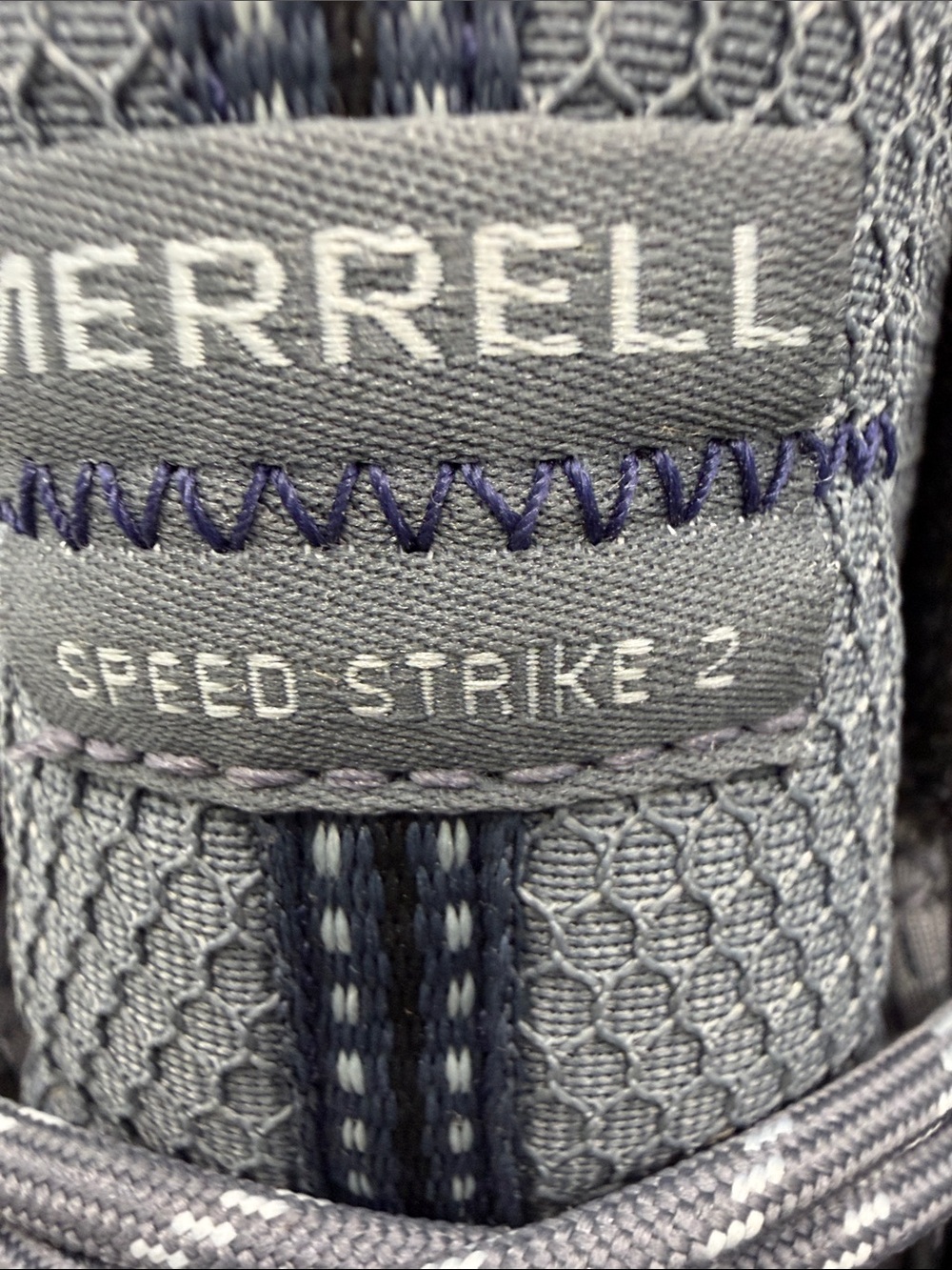 Merrell Men's Gray Speed Strike 2 Hiking Boots - Picture 2 of 6